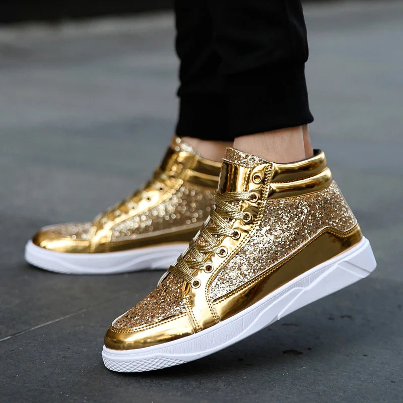 Women’s Mid Top Platform Trainers – Eclipse