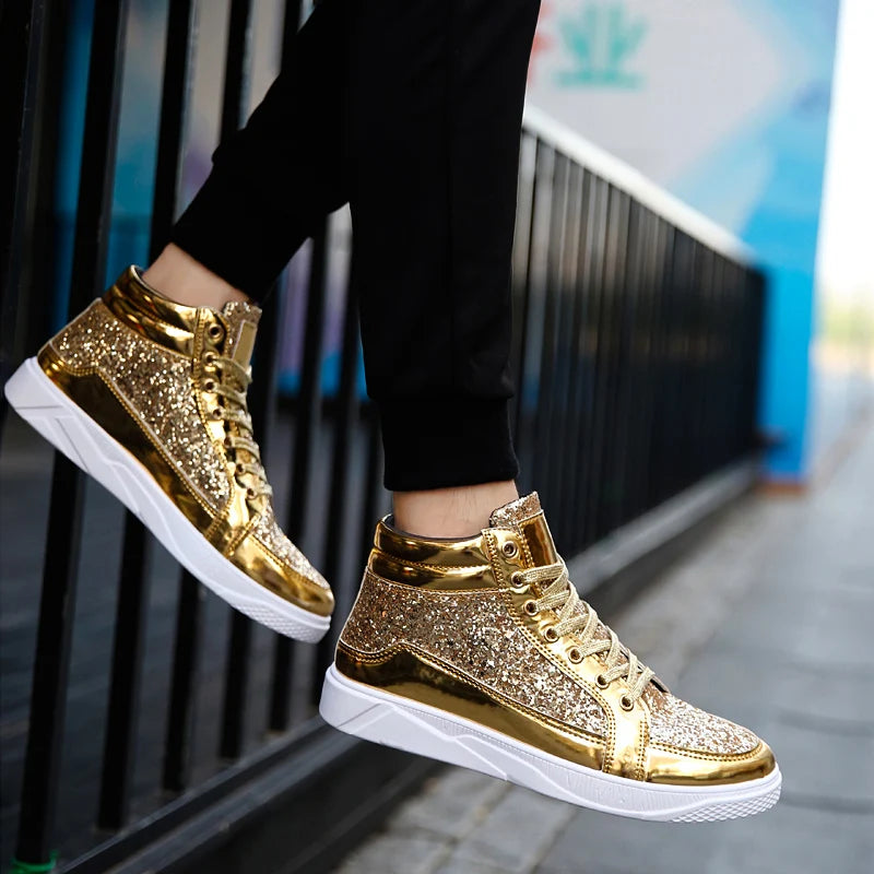 Women’s Mid Top Platform Trainers – Eclipse