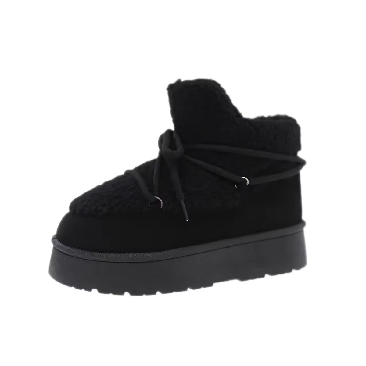 Women's Winter Boots – Fleece Lined Short Snow Boots
