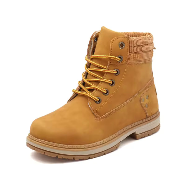 Women’s Warm Ankle Boots – Stylish Thick Bottom Winter Footwear