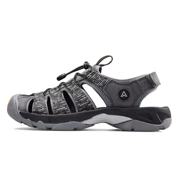 Men’s Outdoor Hiking Sandals – Closed Toe Lightweight Trekking Sandals
