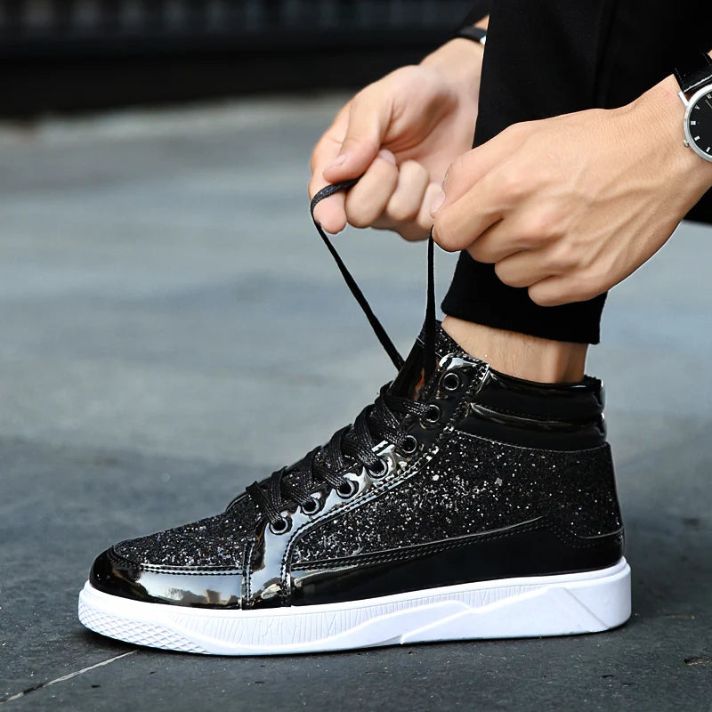 Women’s Mid Top Platform Trainers – Eclipse