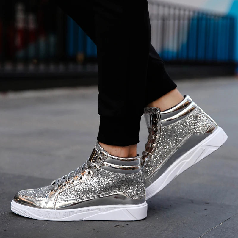 Women’s Mid Top Platform Trainers – Eclipse