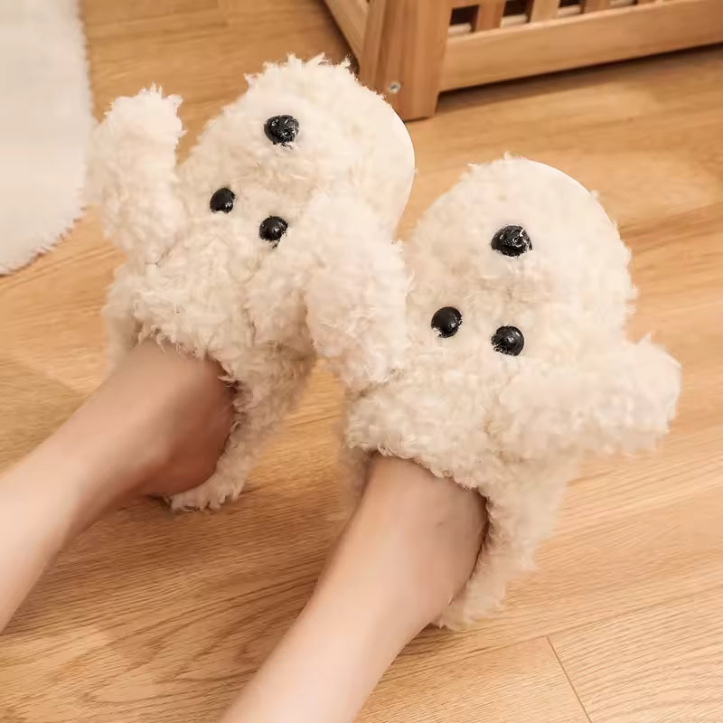 Women’s Cozy Dog Slippers