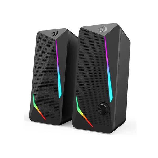 Powerful RGB Gaming PC Speakers – Stereo Desktop Computer Sound System