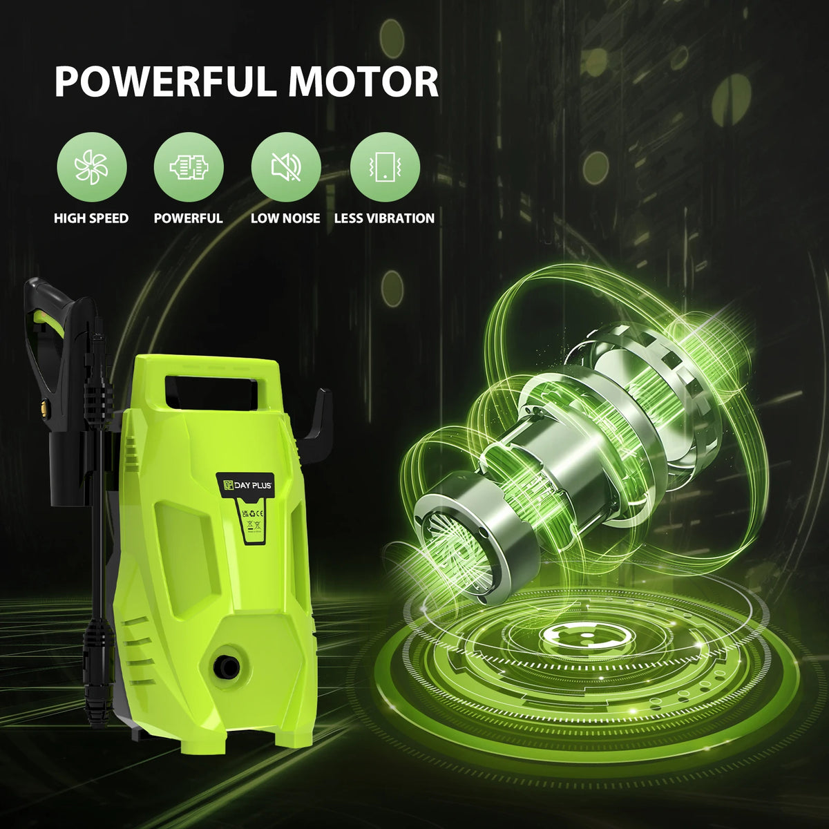 Portable High Pressure Washer – Jet Wash for Car, Patio & Garden