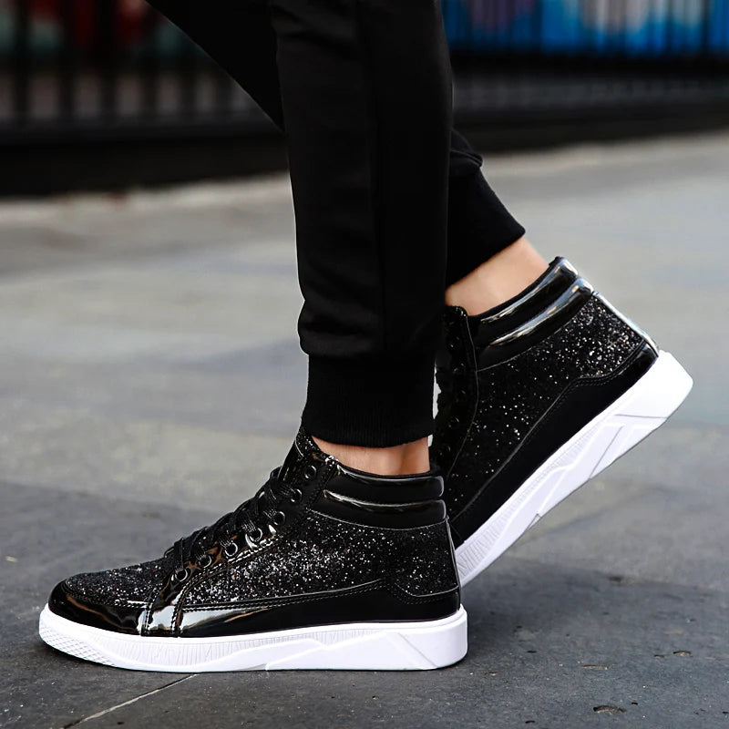 Women’s Mid Top Platform Trainers – Eclipse