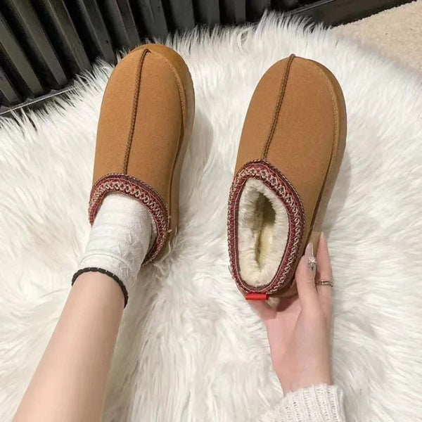 CozyFeet Suede Winter Slippers