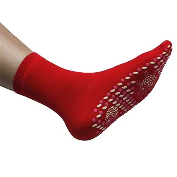 Self-Heating Socks with Magnetic Therapy – Warmth & Comfort (One Size Stretch Fit: UK 5–10)