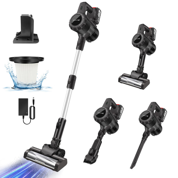 Powerful Cordless 3 In 1 Stick Vacuum Cleaner For Carpets Floors