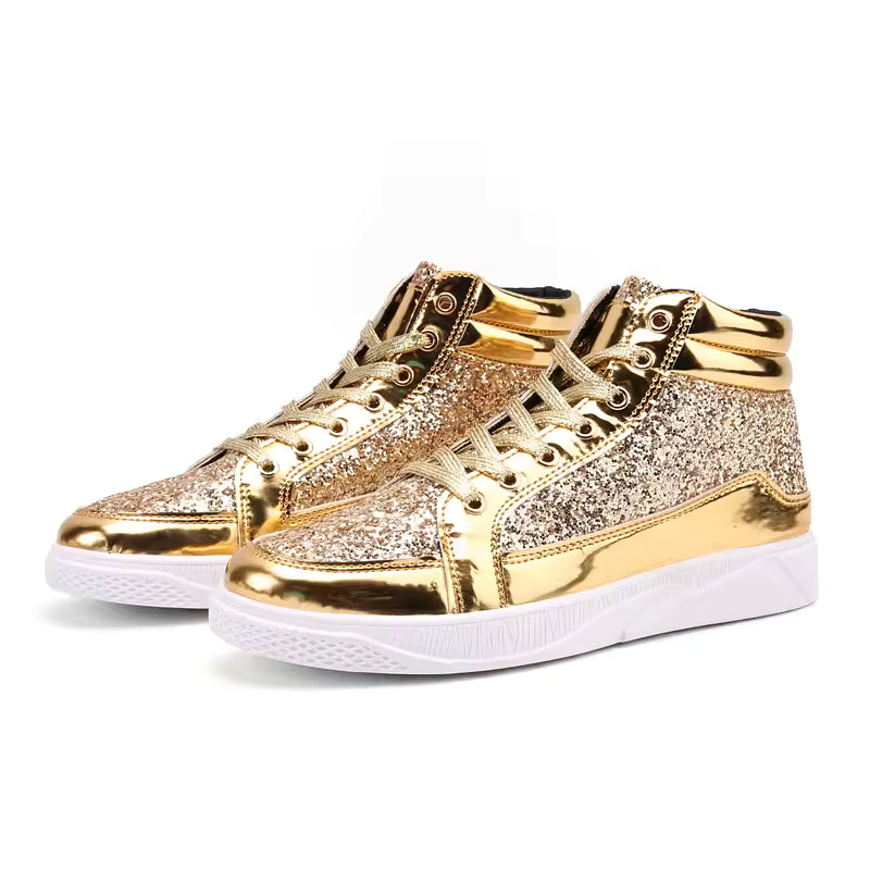Women’s Mid Top Platform Trainers – Eclipse
