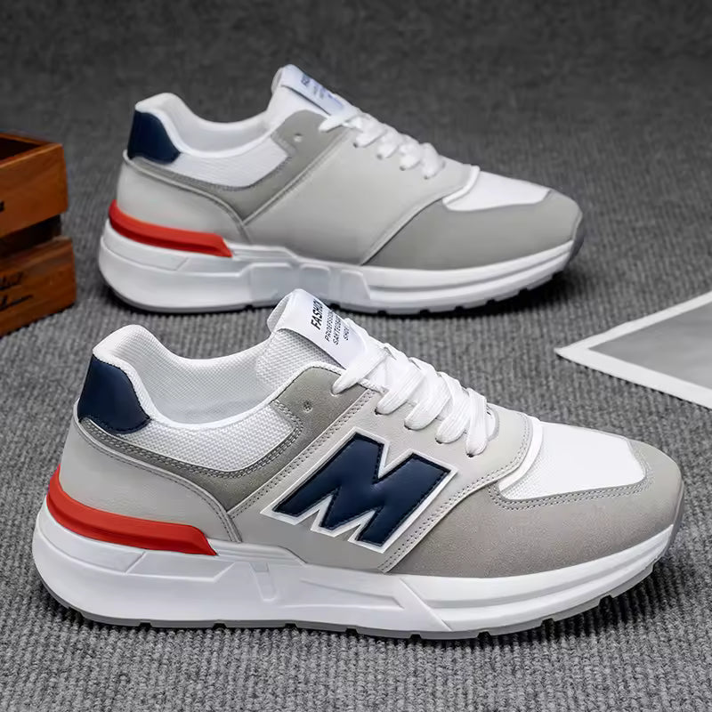 Men’s Casual Low Top Trainers – Street Style Lace-Up