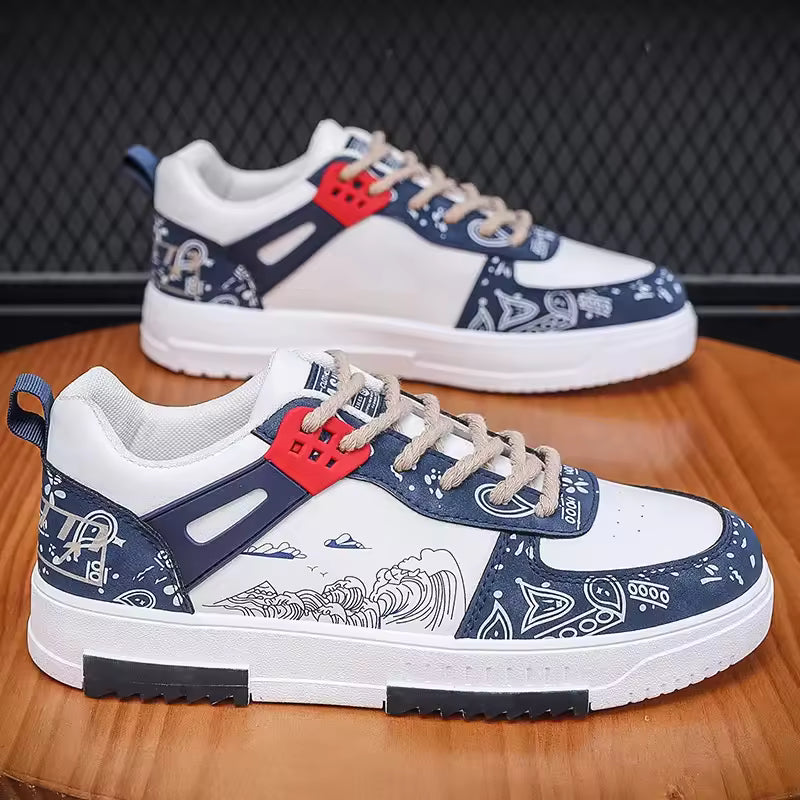 Men’s Everyday Lace-Up Trainers – Clean Modern Design