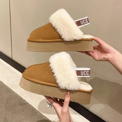 UCC™ | Cozy Winter Platform Slippers