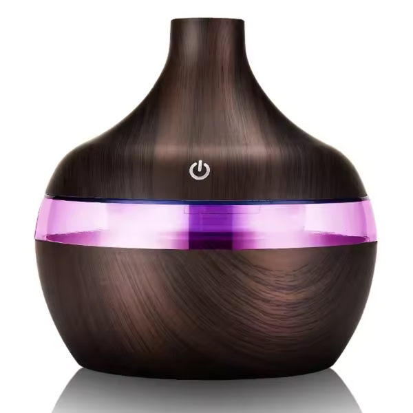 Wood Grain Ultrasonic Aroma Diffuser & Humidifier