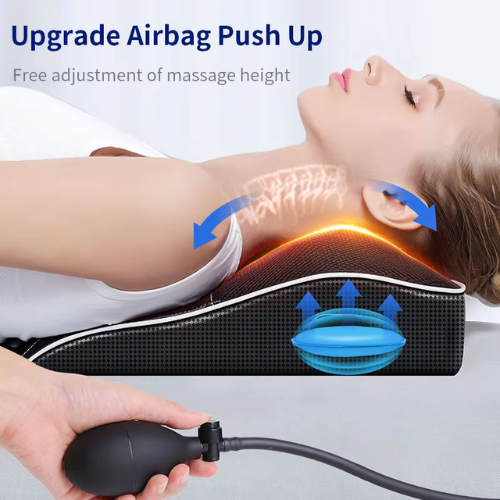 Electric Neck and Back Massager – Deep Tissue Relief & Heat Therapy
