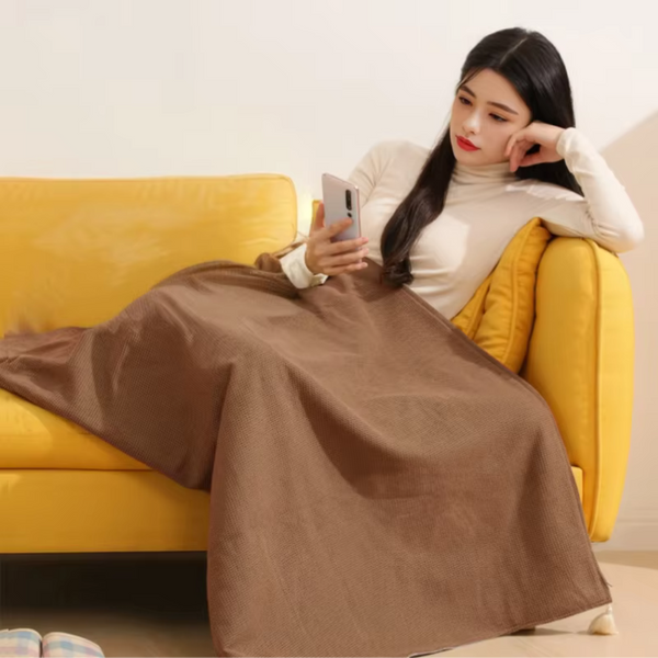 USB-Powered Wearable Electric Blanket – 3 Heat Levels