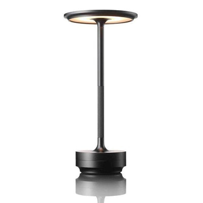 Sleek Metallic Cordless Table Lamp