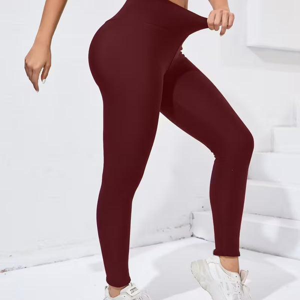 Women’s High-Elasticity Thermal Yoga Leggings