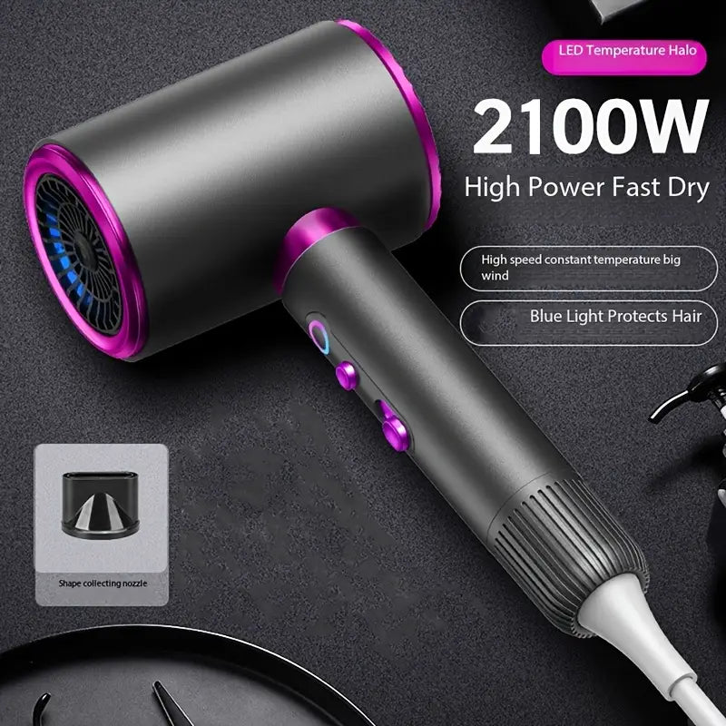 Ionic Hair Dryer with Diffuser Fast Drying