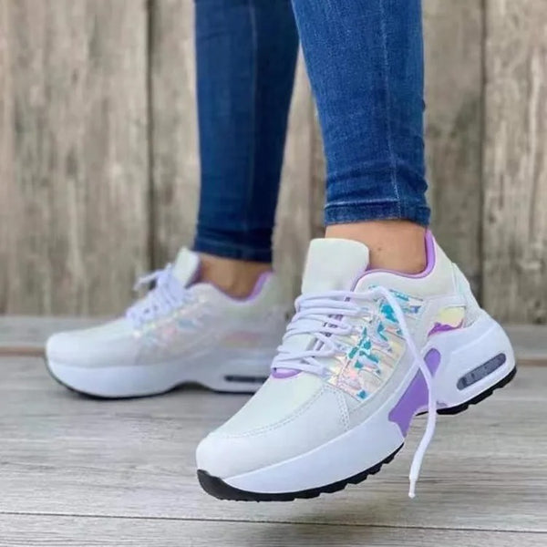 Women's Fashion Sneakers | Air Cushion Sole & Lightweight Comfort