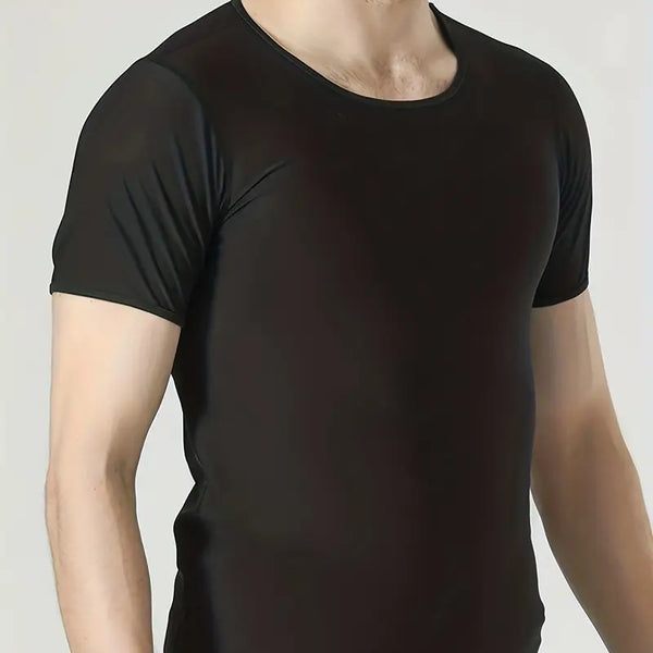 Men’s Sweat Sauna T-Shirt Waist Trainer