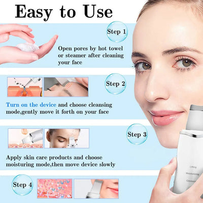 Deep-Cleansing Skin Scrubber for Effective Blackhead Removal