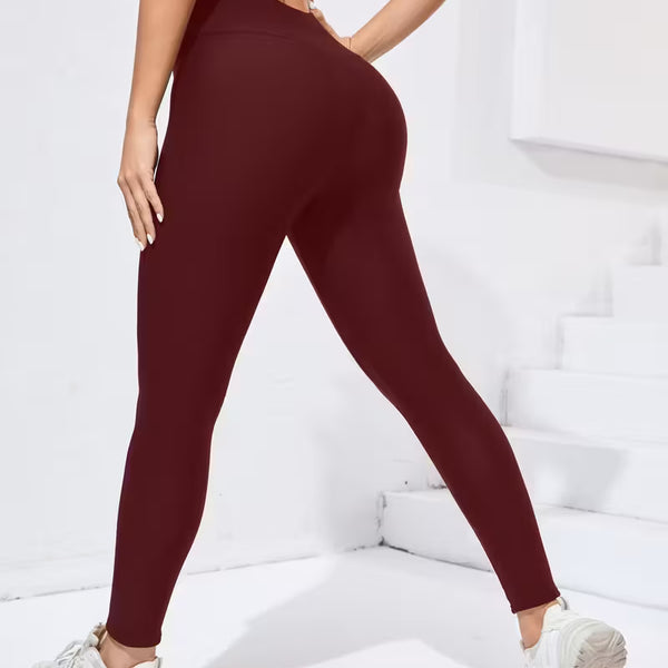 Women’s High-Elasticity Thermal Yoga Leggings