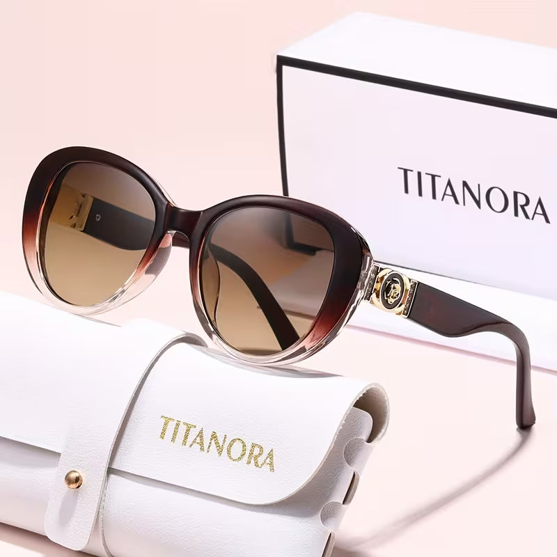 Women’s Oversized Gradient Sunglasses – Stylish Fashion UV Protection Shades