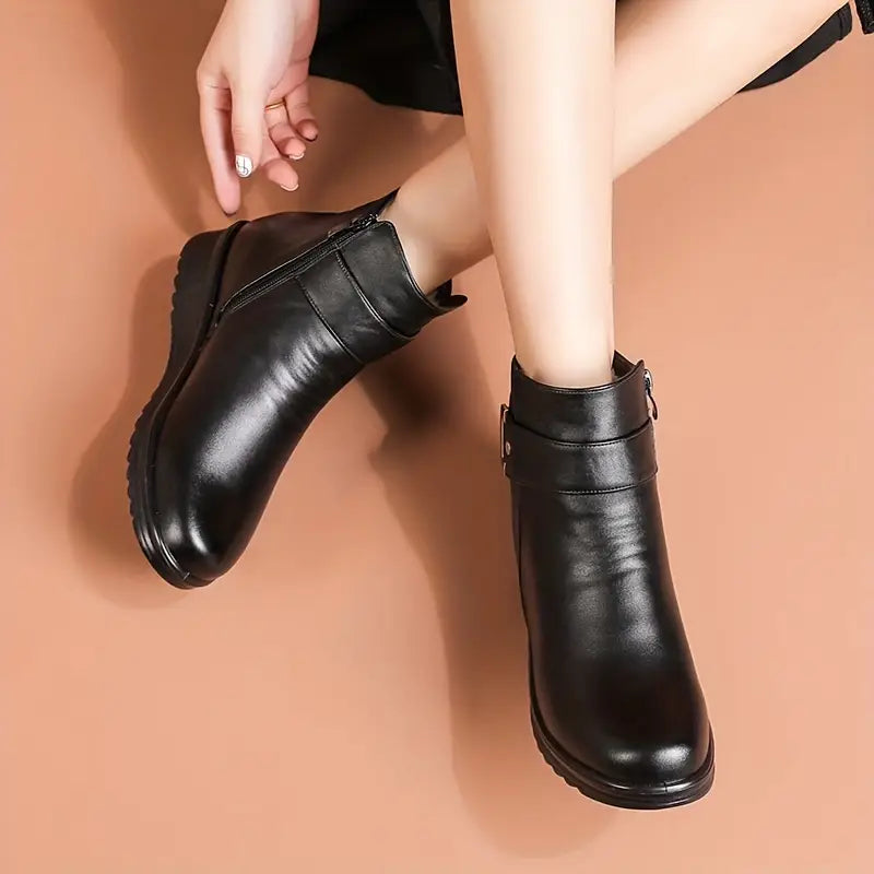 Women’s Leather Winter Boots