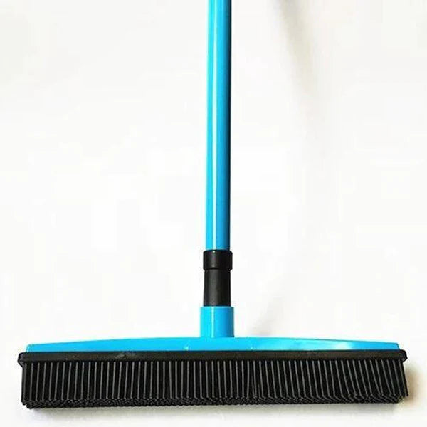 Multifunctional broom with telescopic handle for pet hair