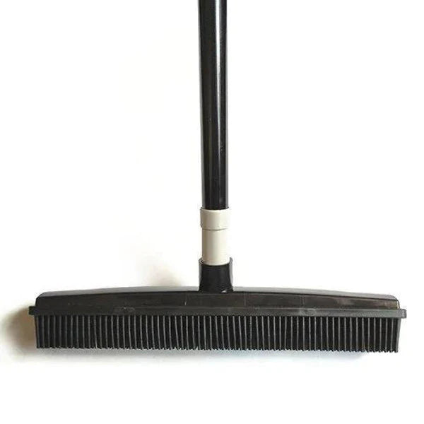 Multifunctional broom with telescopic handle for pet hair