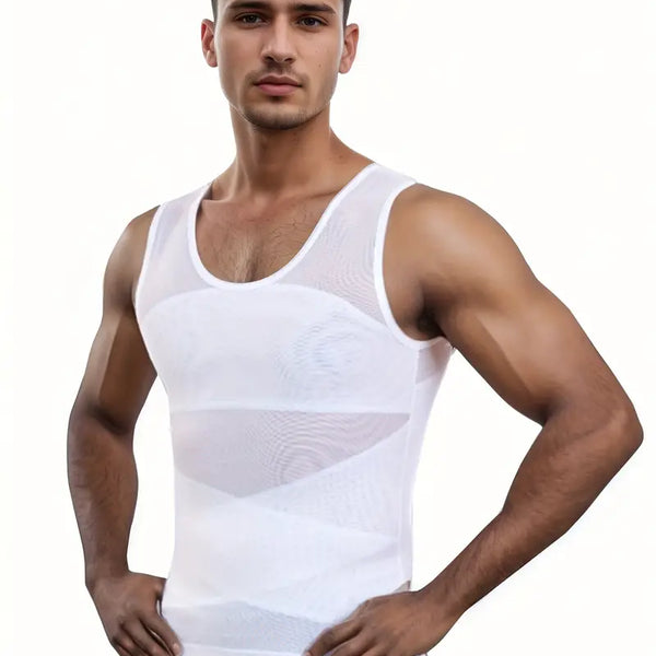 Men’s Compression Slimming Undershirt Tank Top