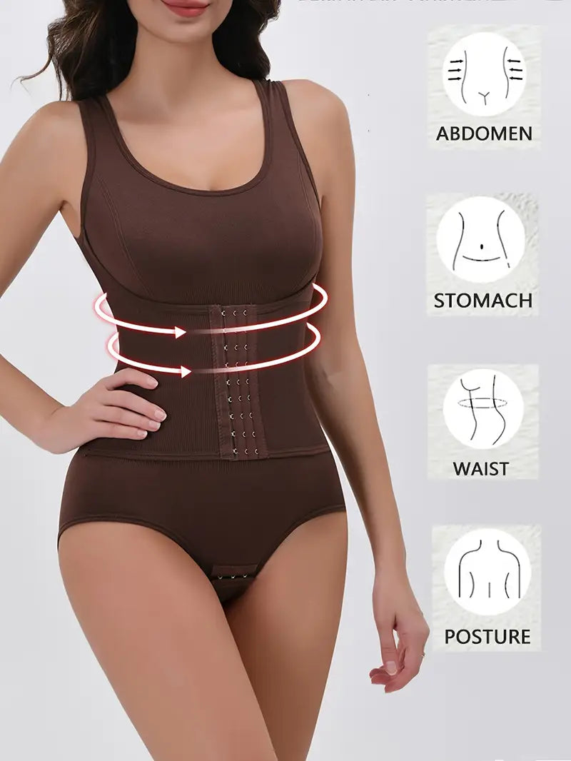Women’s Slimming Tummy Control Shapewear Bodysuit - Sienna