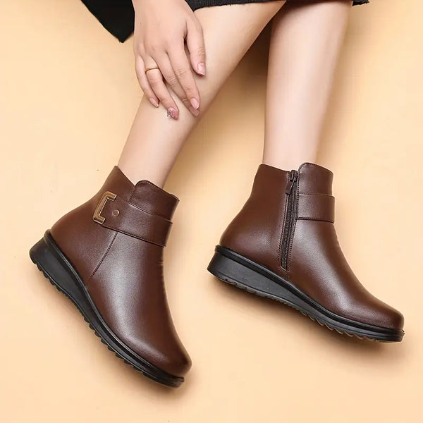 Women’s Leather Winter Boots