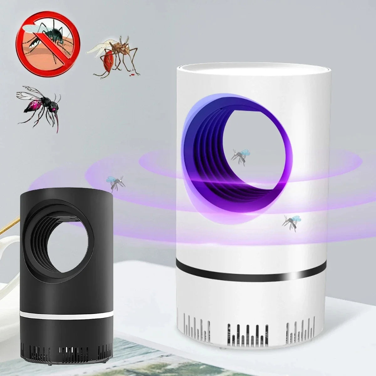 Electric Indoor Mosquito Trap – Silent, Safe & Chemical-Free Insect Killer