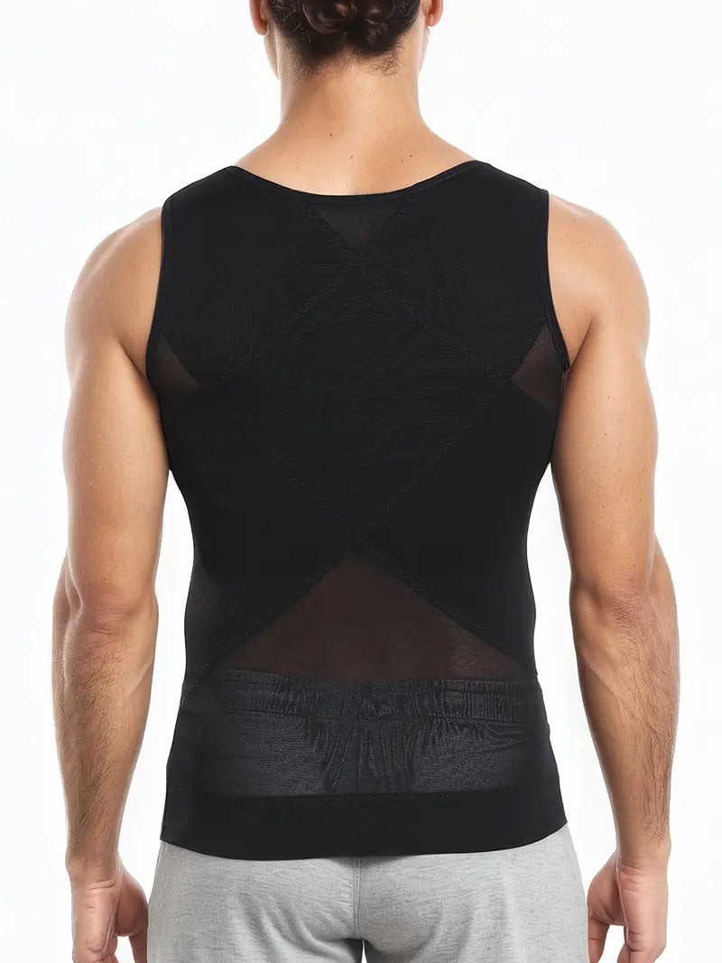 Men’s Compression Slimming Undershirt Tank Top