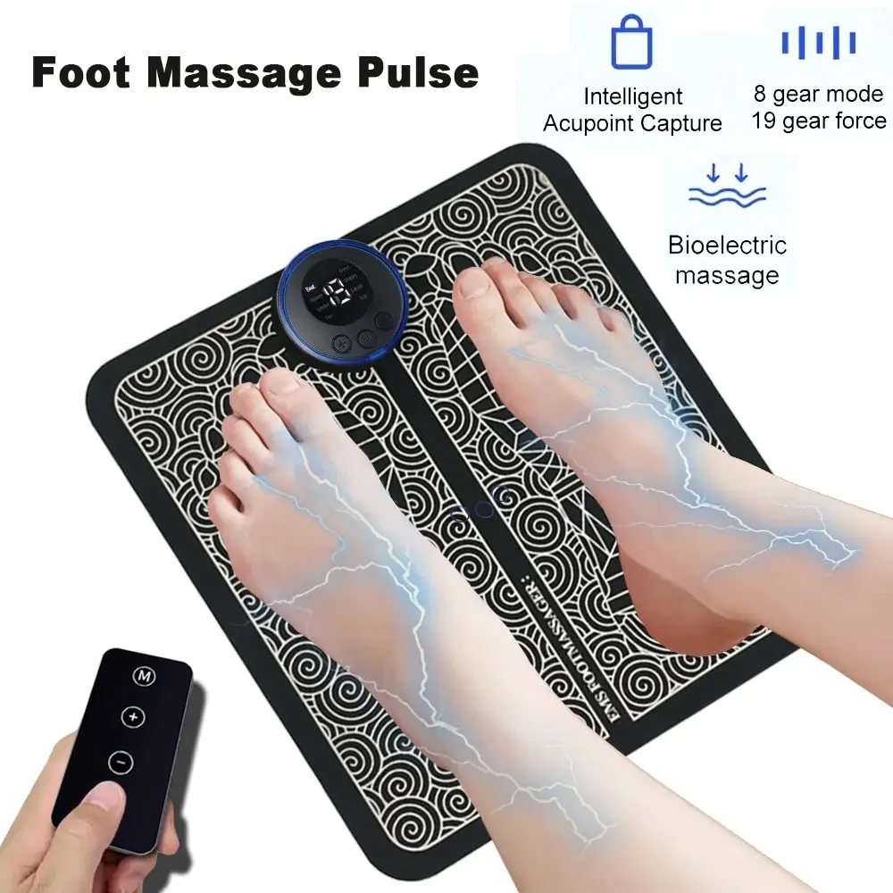 Foldable Electric Foot Massager Pad