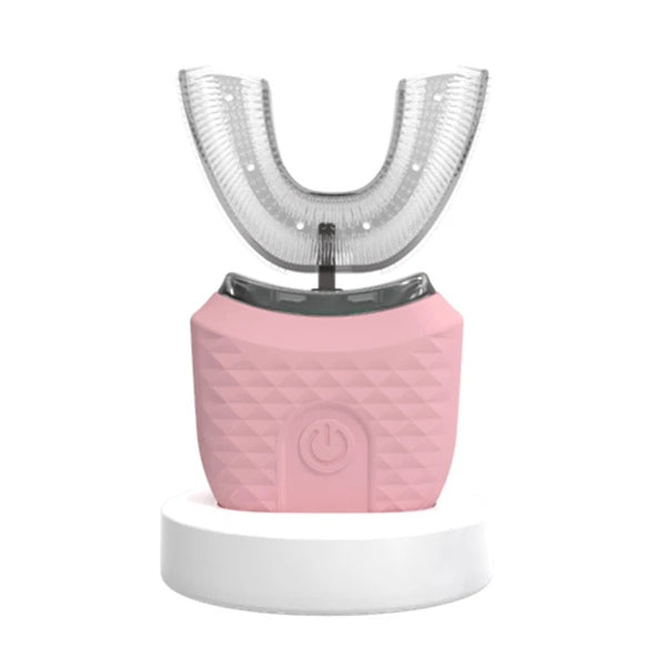 U-Shaped Electric Toothbrush | Automatic 360° Cleaning & LED Light