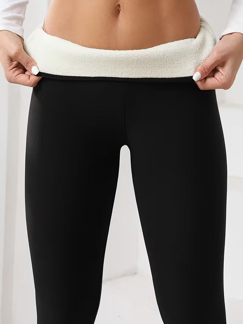 Women’s High-Elasticity Thermal Yoga Leggings