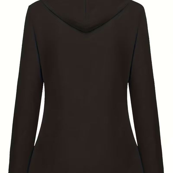 Women’s Waterproof Hooded Raincoat – Lightweight Rain Jacket with Striped Lining