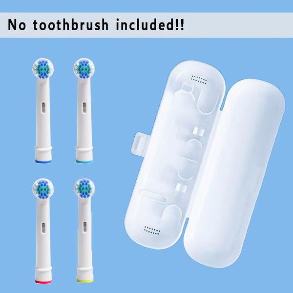 Rechargeable Rotary Electric Toothbrush | Deep Clean with 4 Brush Heads