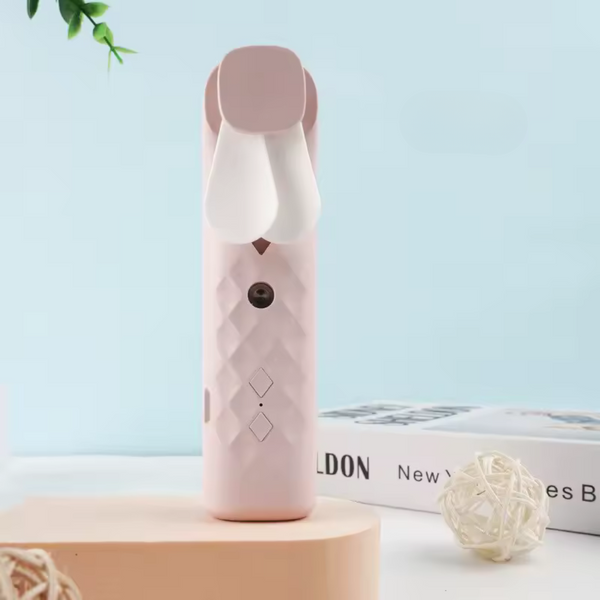 2-in-1 USB Rechargeable Fan & Humidifier