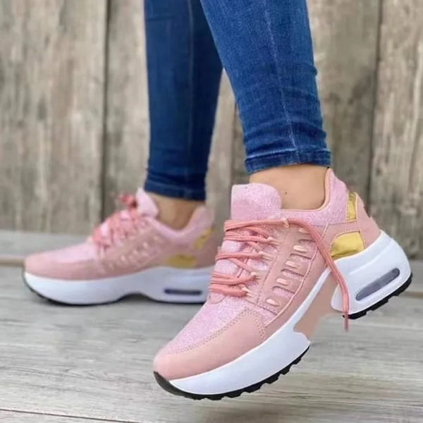 Women's Fashion Sneakers | Air Cushion Sole & Lightweight Comfort