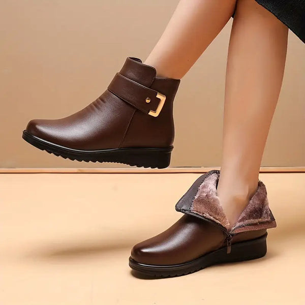 Women’s Leather Winter Boots
