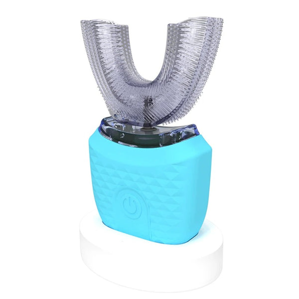 U-Shaped Electric Toothbrush | Automatic 360° Cleaning & LED Light