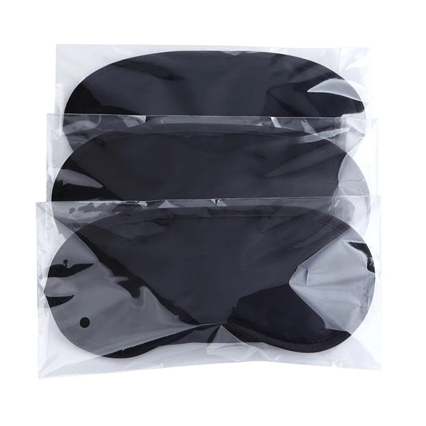 2 Black Sleep Masks
