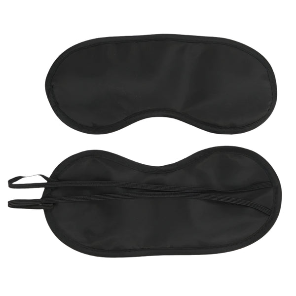 2 Black Sleep Masks