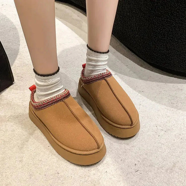 CozyFeet Suede Winter Slippers