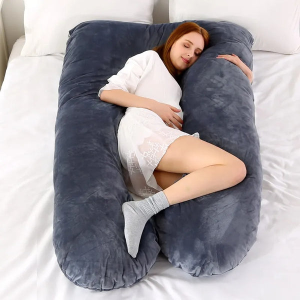 Pregnancy Pillow – Full Body Support Cushion for Sleeping & Maternity Comfort